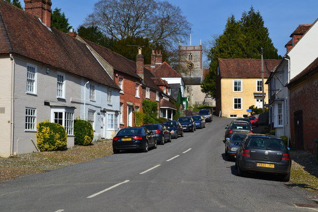 High Street, Hambledon, Hampshire — photographed in 2014
